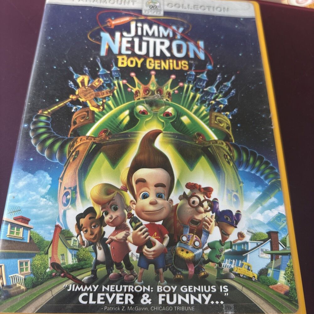 Jimmy Neutron: Boy Genius (DVD, 2001, Paramount Collection)